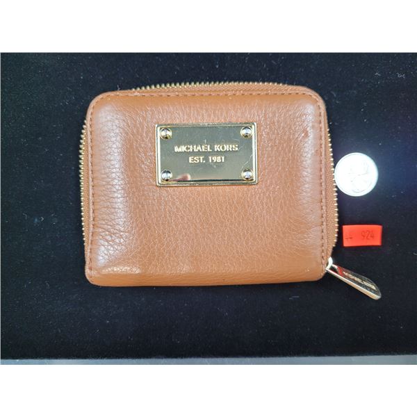 Michael Kors Small Pebbled Leather Wallet