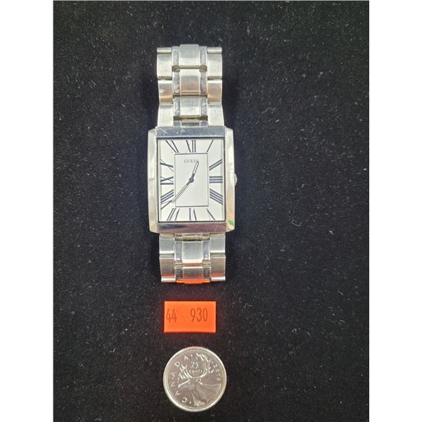 Stainless Steel Guess Watch