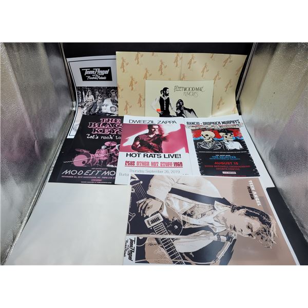 Concert Poster Lot