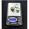 Image 2 : Sterling Silver Rings w/ Turquoise Stones