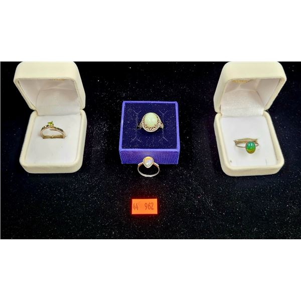 Sterling Silver Ring Lot