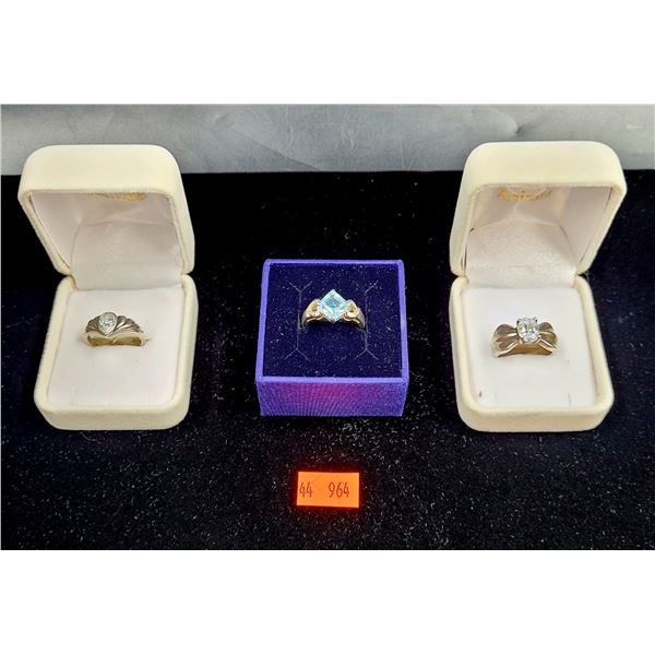 Sterling Silver Ring Lot