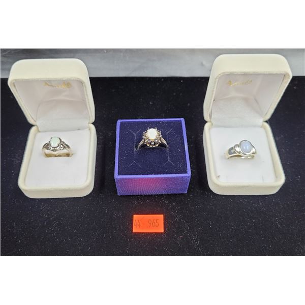 Sterling Silver Ring Lot