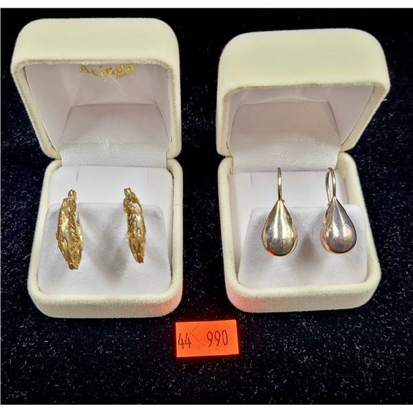 Sterling Silver Earring Lot