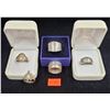 Image 1 : Sterling Silver Ring Lot