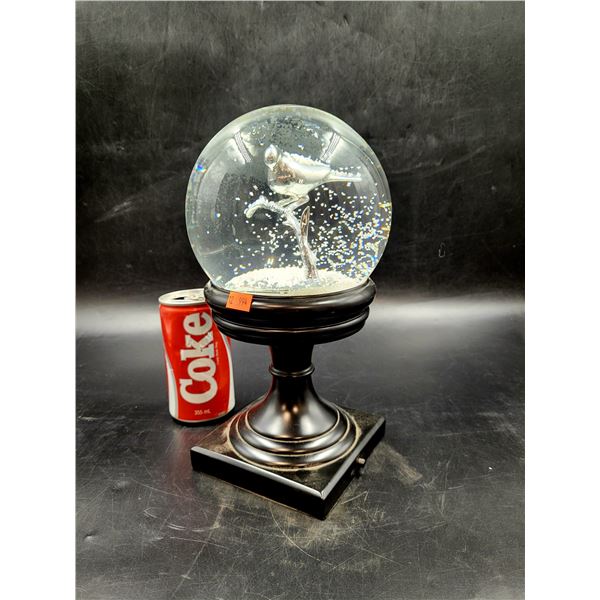 Bird on Branch Snow Globe