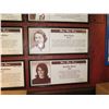 Image 8 : Multiple Framed 'Meet Miss Buca' Photographs with Bios