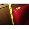 Image 8 : Long Red Upholstered Banquette Booth Bench 18'5"L x 18"W x 40"H