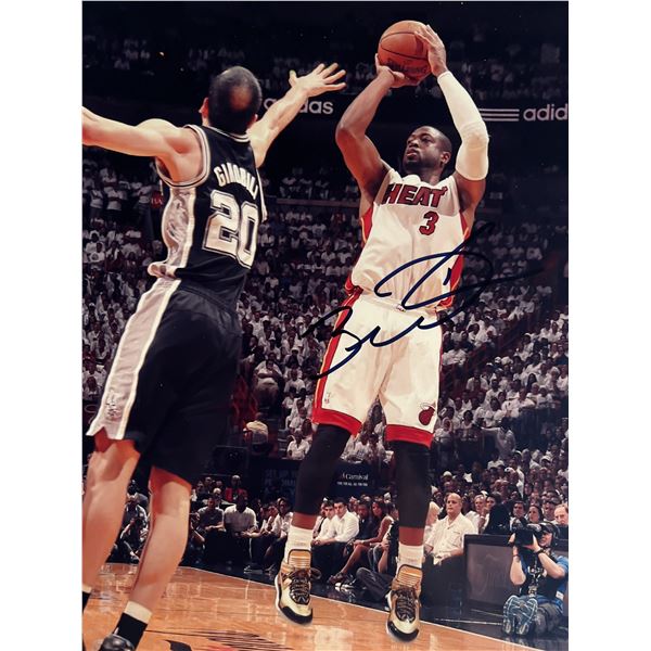 Dwyane Wade signed photo