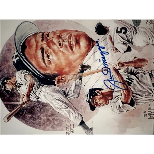 Joe DiMaggio signed photo