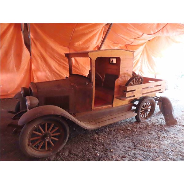 1926 Chevy Truck Original Power Train Original Metal Body But Roof Wood 