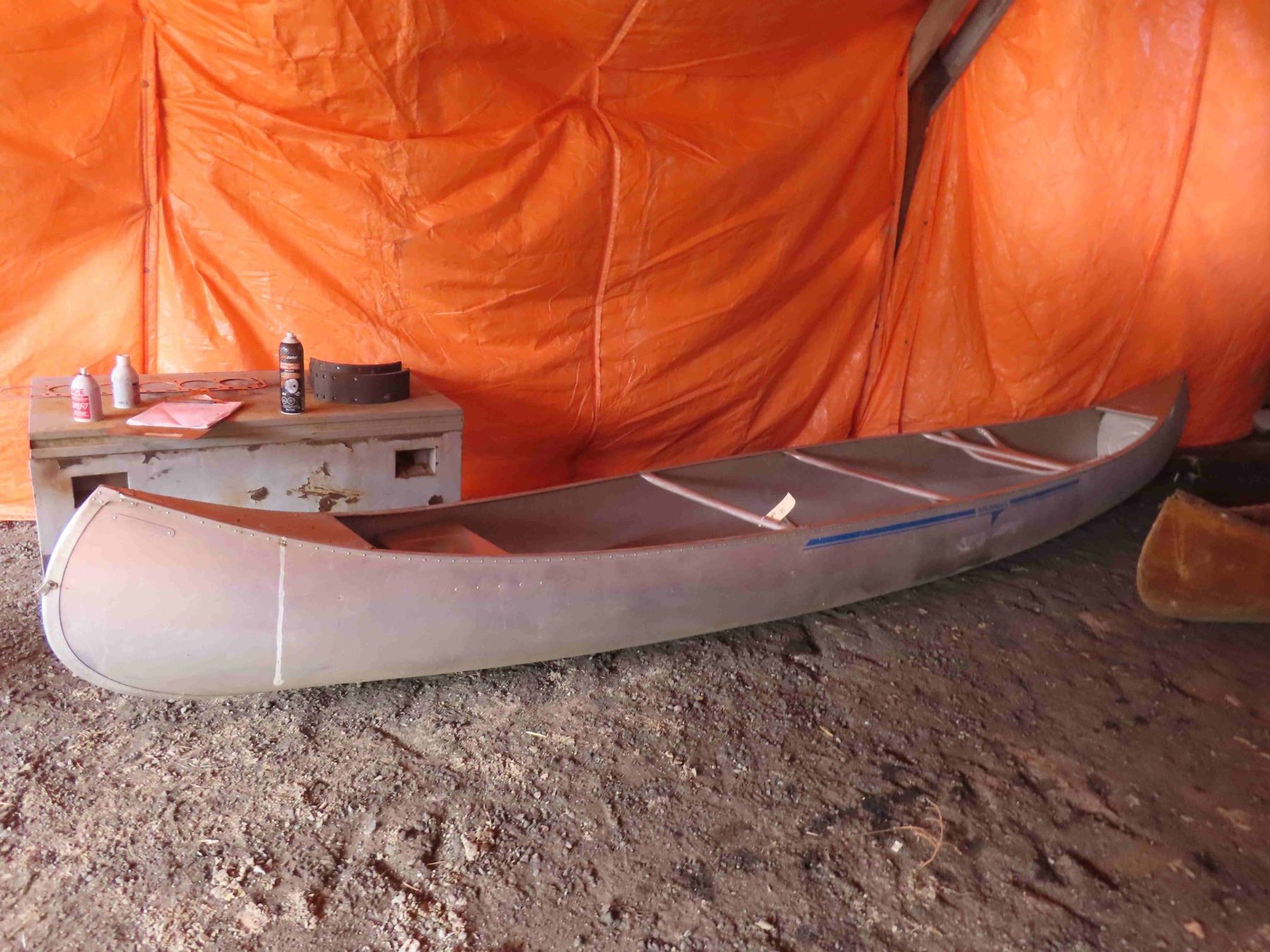 Grumman Aluminum 17ft Canoe Serial GBM87545M80G7A