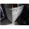 Image 3 : Painted Step Back Kitchen Cupboard 42'' x 20'' x 70'' 