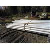 Image 2 : 70 Aluminum Irrigation Pipes 5'' x 30ft with Couplings & Latches 