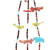 Image 6 : Zuni Multi-Strand Bird Fetish Necklace ca. 1960s