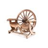 Image 12 : Authentic Wagon Wheel Wooden & Forged Iron Settee