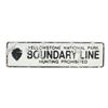 Image 1 : Early Yellowstone National Park Boundary Line Sign