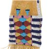 Image 5 : Ca. 1870 Cheyenne Four Tab Beaded Hide Pipe Bag