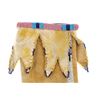 Image 7 : Ca. 1870 Cheyenne Four Tab Beaded Hide Pipe Bag