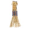 Image 9 : Ca. 1870 Cheyenne Four Tab Beaded Hide Pipe Bag