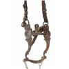 Image 1 : Vaquero Silver Mounted Half Breed Bridle c. 1910-