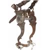 Image 7 : Vaquero Silver Mounted Half Breed Bridle c. 1910-