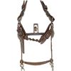 Image 8 : Vaquero Silver Mounted Half Breed Bridle c. 1910-