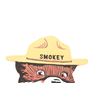 Image 7 : Smokey The Bear Life Sized Hand Painted Wood Sign