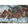 Image 9 : Robert Rossi d'Providence Stagecoach Oil Painting