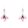 Image 1 : Navajo R. Sam Sterling Silver Pink Conch Earrings