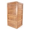 Image 7 : Ca. 1950's Antique Oak Ice Box Compartment Cabinet