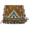 Image 8 : Ca. 1900 Ute Fully Loom Beaded Strike-A-Lite Bag