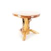 Image 12 : Circular Burl Wood Accent Table