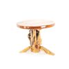 Image 14 : Circular Burl Wood Accent Table