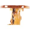 Image 2 : Circular Burl Wood Accent Table