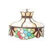Image 5 : Ca 1920 Tiffany Style Art Nouveau Light Fixture