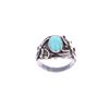 Image 3 : Navajo Marco Begaye Sterling Silver Turquoise Ring