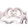 Image 6 : Mexican Sterling Silver Link Bracelet c. 1960's