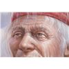 Image 8 : D. Hockney Navajo Viejo Framed Oil on Canvas