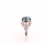 Image 8 : AIGL 2.25 CTW Sapphire & 0.04 CTW Diamond Ring