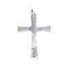 Image 6 : Zuni W. Iule Silver Multistone Cross Pendant 1950-