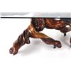 Image 19 : Live Edge Burl Dining Table w/ Butterfly Inlays
