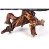 Image 6 : Live Edge Burl Dining Table w/ Butterfly Inlays