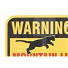 Image 2 : Mountain Lion Warning Sign from Canada