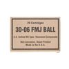Image 4 : 40 30-06 FMJ Ball Unfired Mil-Spec Ammunition