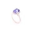 Image 3 : GGA Elegant 4.79 CTW Tanzanite & Diamond Ring