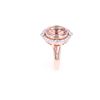 Image 8 : 14K Two Tone Gold 3.32 CT Morganite & Diamond Ring
