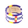 Image 5 : Plains Indian Quill Bead, and Leather Bracelet