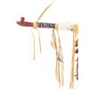 Image 10 : Northern Plains Indian Catlinite Beaded Hide Pipe