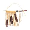 Image 1 : Northern Plains Indian Catlinite Beaded Hide Pipe